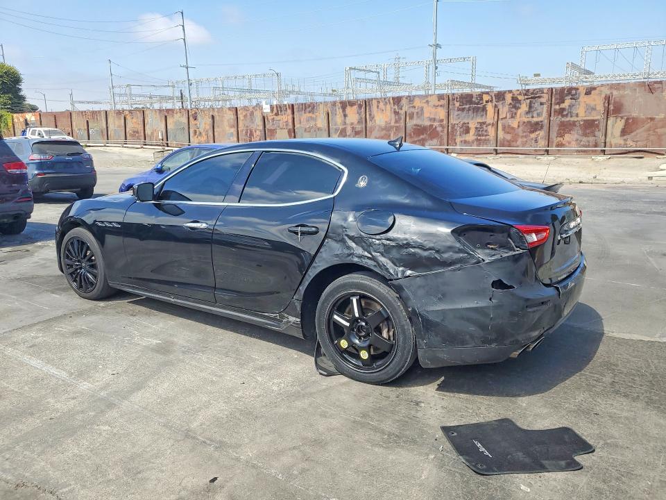 2016 Maserati Ghibli VIN ZAM57RSA7G1187524 COPART salvage auction — REAR END, TX - DIS/DLR/EXP ONLY SALVAGE TITLE, sold $1,100 on 2026-07-29 (photo 2)