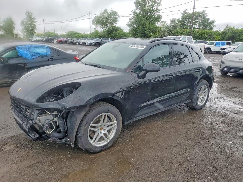2018 Porsche Macan VIN WP1AA2A52JLB17164 COPART salvage auction — FRONT END, Qc - Gravement Accidente, sold $8,100 on 2026-08-25 (photo 1)