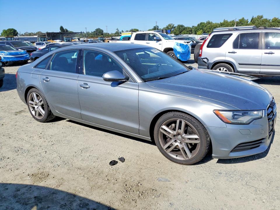 2015 Audi A6 VIN WAUGFAFC0FN036204 COPART salvage auction — FRONT END, Ca - Salvage Certificate, sold $3,200 on 2026-07-23 (photo 4)
