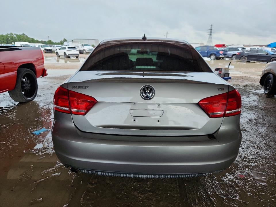 2014 Volkswagen Passat VIN 1VWAT7A31EC086385 COPART salvage auction — NORMAL WEAR, Tx - Cert Of Title-Rebuilt Salvage, sold $1,150 on 2026-07-17 (photo 6)
