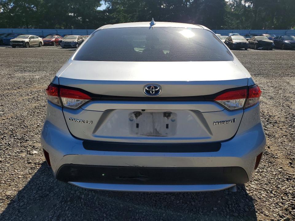 2020 Toyota Corolla VIN JTDEBRBE6LJ010012 COPART salvage auction — FRONT END, WA - BILL OF SALE, sold $2,450 on 2026-07-31 (photo 6)