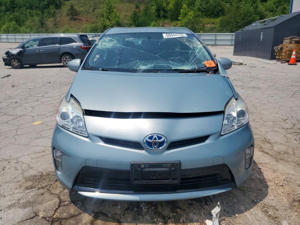 2015 Toyota Prius VIN JTDKN3DU7F1942848 COPART salvage auction — FRONT END, Wv - Salvage Certificate, sold $175 on 2026-07-23 (photo 5)