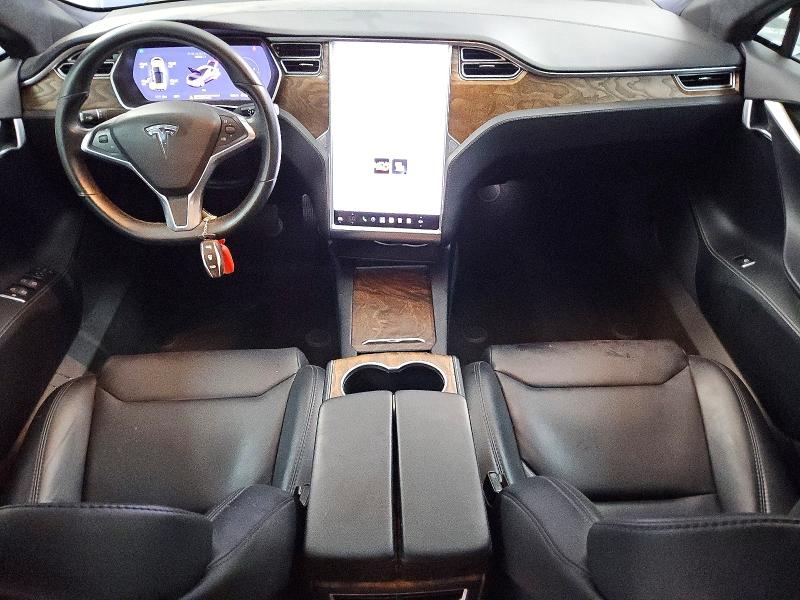 2018 Tesla Model s VIN 5YJSA1E21JF247794 COPART salvage auction — MINOR DENT/SCRATCHES, Tx - Certificate Of Title, sold $14,200 on 2026-07-28 (photo 8)