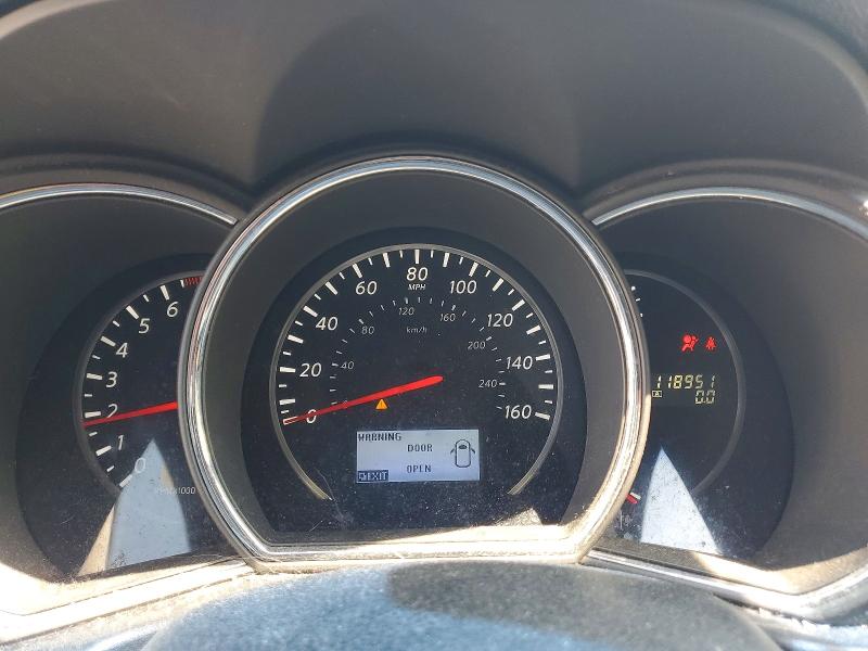 2013 Nissan Murano VIN JN8AZ1MW4DW318368 COPART salvage auction — FRONT END, Ma - Cert Of Title-Reconstrctd Coll, sold $125 on 2026-07-29 (photo 9)