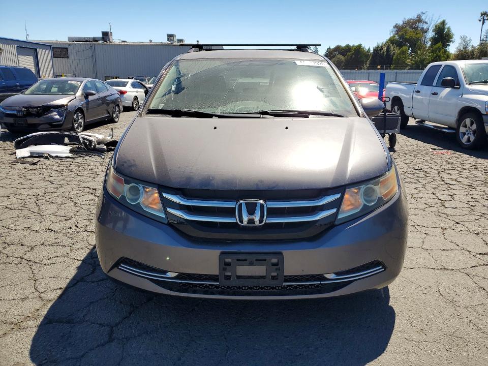 2015 Honda Odyssey VIN 5FNRL5H42FB101649 COPART salvage auction — SIDE, Salvage Title, sold $5,300 on 2026-07-10 (photo 5)