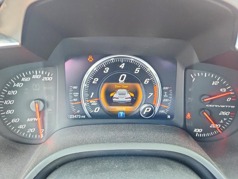 2014 Chevrolet Corvette VIN 1G1YK2D7XE5121900 COPART salvage auction — REAR END, Ny - Mv-907A Salvage Certificate, sold $10,400 on 2026-07-28 (photo 9)