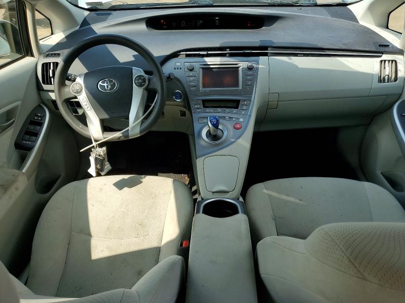 2014 Toyota Prius VIN JTDKN3DU2E1861559 COPART salvage auction — FRONT END, Va - Cert Of Title - Salvage, sold $525 on 2026-07-29 (photo 8)