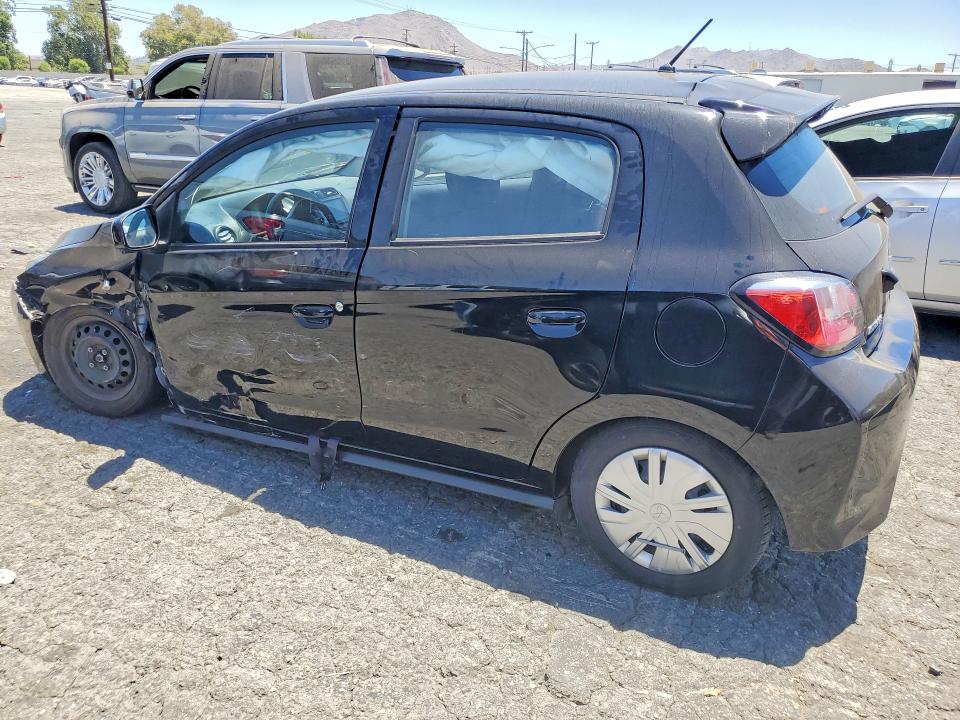 2024 Mitsubishi Mirage VIN ML32AUHJ4RH008324 COPART salvage auction — SIDE, Fl - Cert Of Title Slvg Rebuildable (P), sold $2,650 on 2026-07-20 (photo 2)