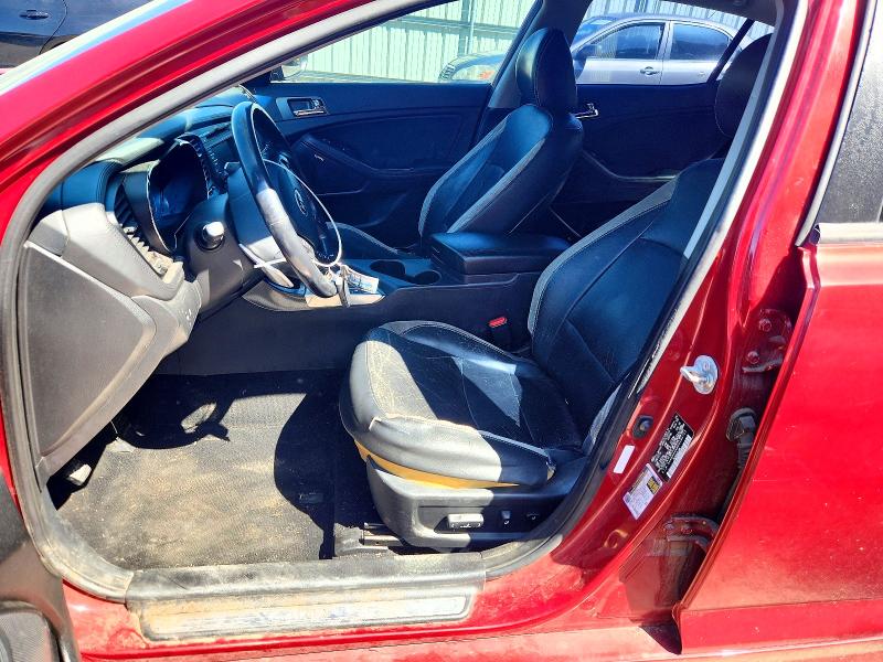 2013 Kia Optima VIN 5XXGR4A68DG183733 COPART salvage auction — FRONT END, LA - PERMIT TO SELL, sold $550 on 2026-07-30 (photo 7)