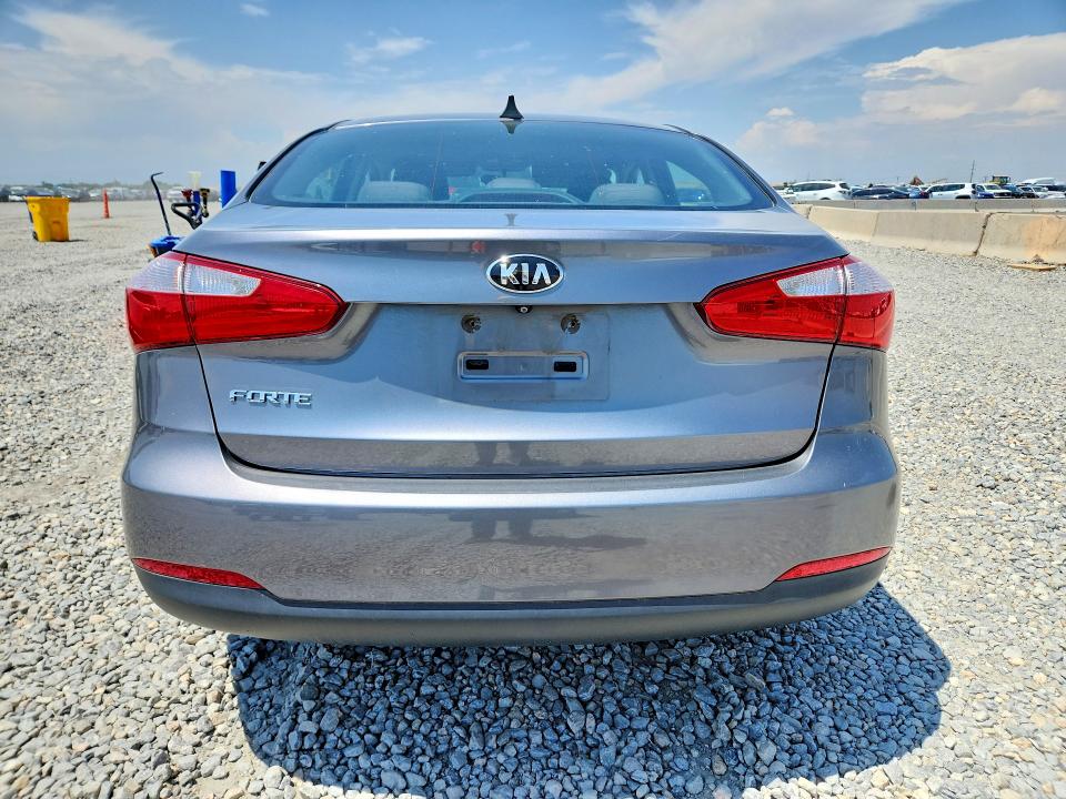 2016 Kia Forte VIN KNAFX4A6XG5443217 COPART salvage auction — HAIL, Co - Certificate Of Title, sold $2,500 on 2026-07-28 (photo 6)