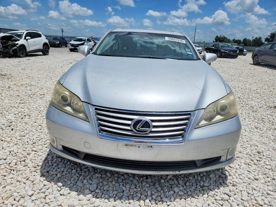 2011 Lexus Es 350 VIN JTHBK1EG9B2417590 COPART salvage auction — SIDE, TX - SALVAGE VEHICLE TITLE (P), sold $925 on 2026-07-23 (photo 5)