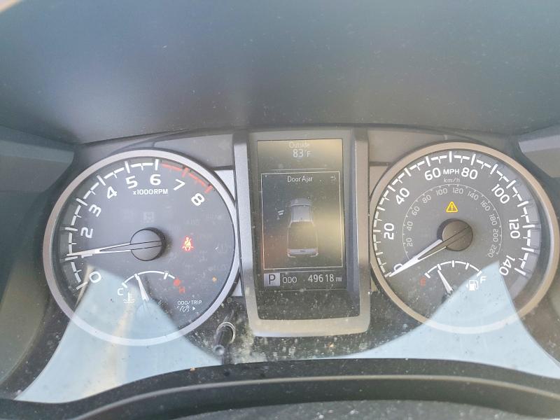 2018 Toyota Tacoma VIN 3TMCZ5AN1JM129213 COPART salvage auction — UNDERCARRIAGE, Ca - Salvage Certificate, sold $15,400 on 2026-07-31 (photo 9)