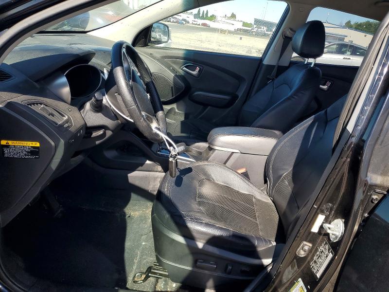 2013 Hyundai Tucson VIN KM8JU3AC9DU659949 COPART salvage auction — REAR END, CA - SALVAGE CERTIFICATE, sold $1,400 on 2026-07-14 (photo 7)