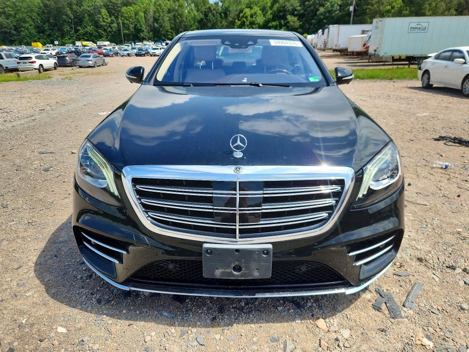 2018 Mercedes-benz S-klasse VIN WDDUG8GB2JA402610 COPART salvage auction — MINOR DENT/SCRATCHES, Va - Certificate Of Title (P), sold $16,400 on 2026-07-28 (photo 5)