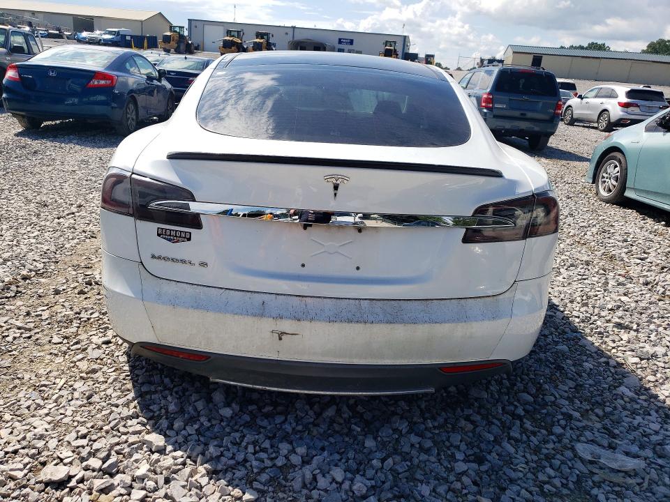 2013 Tesla Model s VIN 5YJSA1DP7DFP06103 COPART salvage auction — FRONT END, TN - CERTIFICATE OF TITLE, sold $2,500 on 2026-07-25 (photo 6)