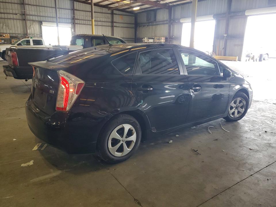 2015 Toyota Prius VIN JTDKN3DUXF0425128 COPART salvage auction — SIDE, Fl - Certificate Of Title, sold $2,050 on 2026-07-29 (photo 3)