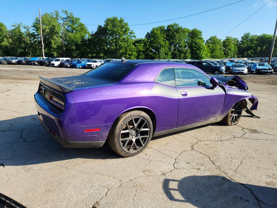 2018 Dodge Challenger VIN 2C3CDZBT7JH287982 COPART salvage auction — FRONT END, NY - MV-907A SALVAGE CERTIFICATE, sold $425 on 2026-07-23 (photo 3)