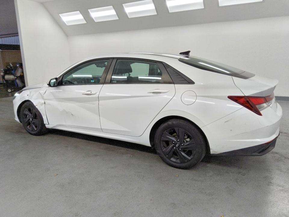 2021 Hyundai Elantra VIN 5NPLS4AG2MH030927 COPART salvage auction — FRONT END, CA - CERTIFICATE OF TITLE, sold $6,600 on 2026-07-23 (photo 2)