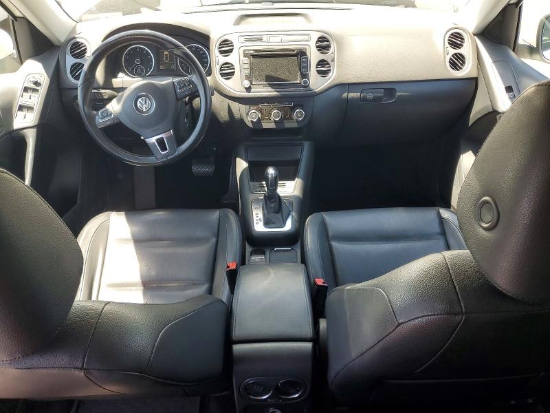 2012 Volkswagen Tiguan VIN WVGAV7AX5CW606224 COPART salvage auction — MINOR DENT/SCRATCHES, Ca - Dis/Dlr/Exp Only Clean Title (P), sold $600 on 2026-07-22 (photo 8)