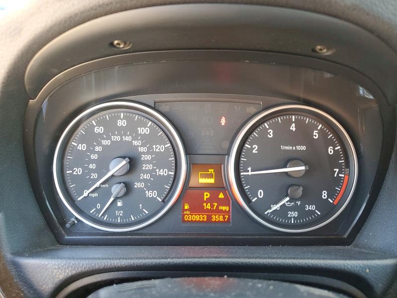 2013 BMW VIN WBADW3C58DJ525426 COPART salvage auction — FRONT END, Tx - Salvage Vehicle Title, sold $2,950 on 2026-08-04 (photo 9)