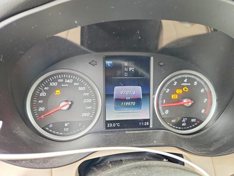 2016 Mercedes-benz Glc class VIN WDC0G4KB1GF053759 COPART salvage auction — FRONT END, On - Permit No Brand - Unfit, sold $8,400 on 2026-08-04 (photo 9)