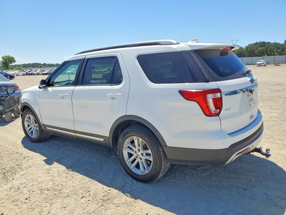 2016 Ford Explorer VIN 1FM5K7D8XGGA18284 COPART salvage auction — FRONT END, Ca - Salvage Certificate, sold $625 on 2026-07-31 (photo 2)