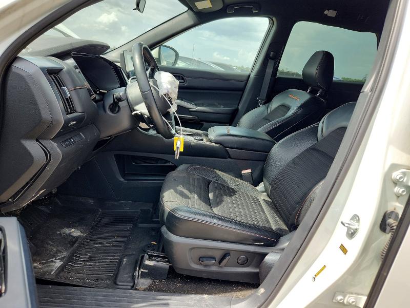 2023 Nissan Pathfinder VIN 5N1DR3BD5PC258107 COPART salvage auction — FRONT END, Tx - Salvage Vehicle Title, sold $11,800 on 2026-07-28 (photo 7)