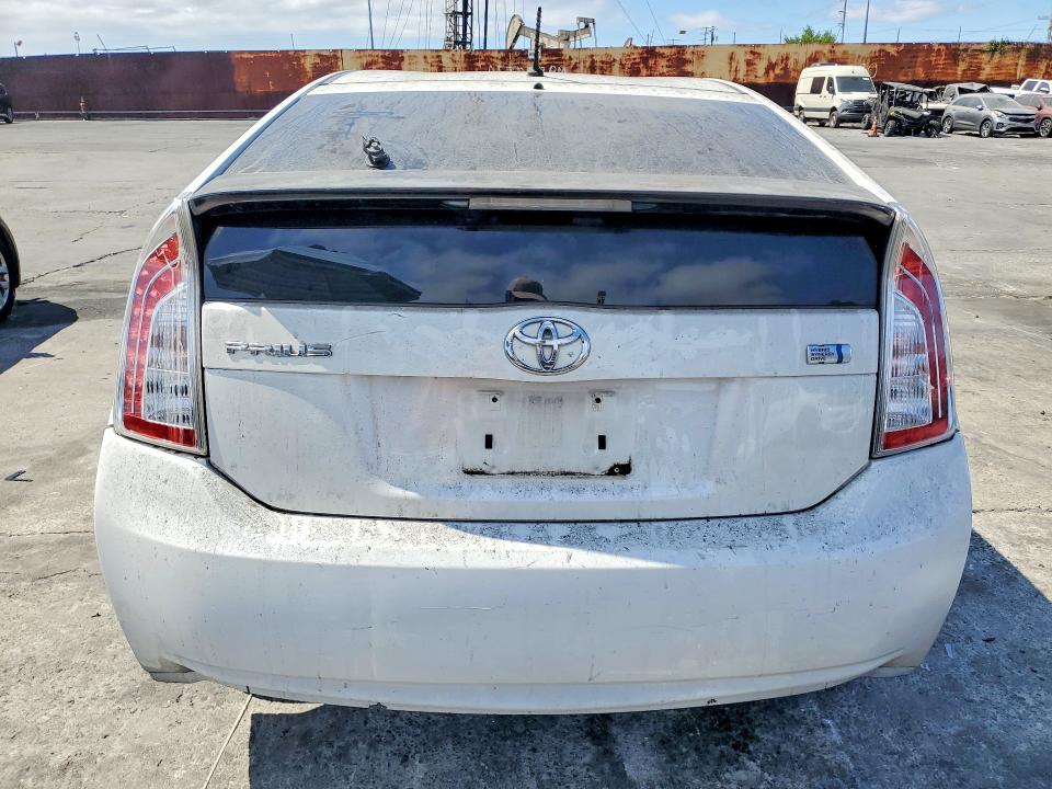 2014 Toyota Prius VIN JTDKN3DU4E0380735 COPART salvage auction — FRONT END, Ca - Salvage Certificate, sold $200 on 2026-07-29 (photo 6)