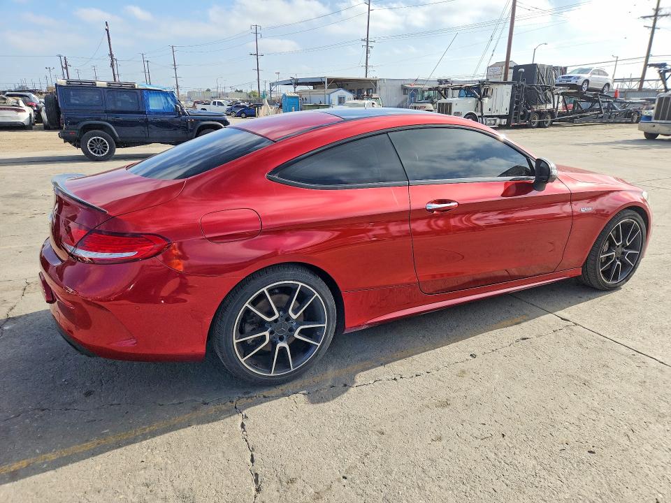 2018 Mercedes-benz C class VIN WDDWJ6EB8JF671327 COPART salvage auction — SIDE, CA - SALVAGE CERTIFICATE (P), sold $10,900 on 2026-07-29 (photo 3)
