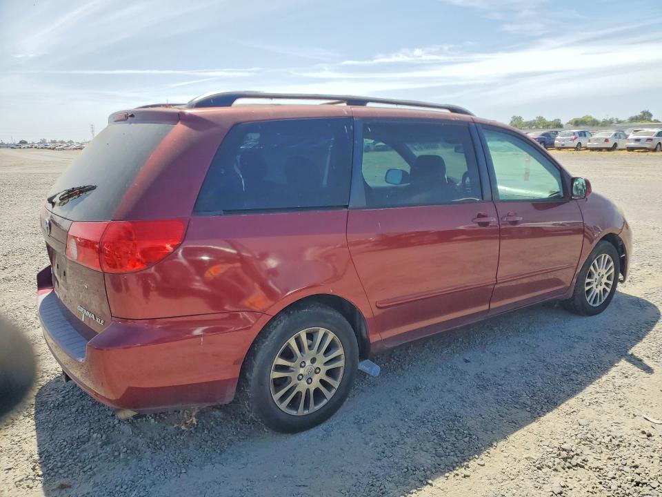2007 Toyota Sienna VIN 5TDZK22C47S087459 COPART salvage auction — FRONT END, Ca - Dis/Dlr/Exp Only Clean Title, sold $275 on 2026-07-09 (photo 3)