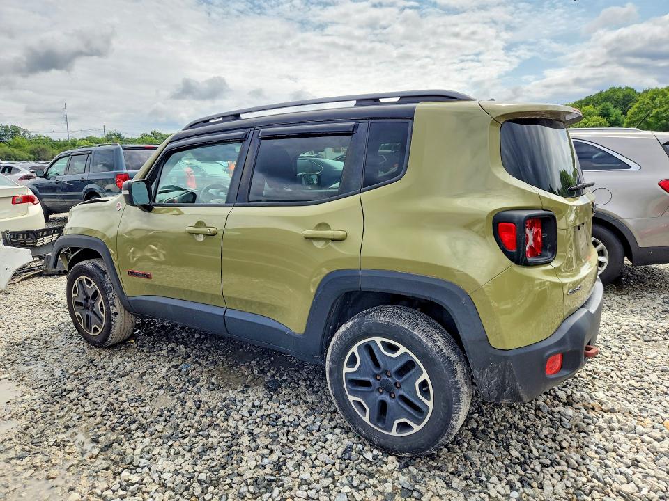 2015 Jeep Renegade VIN ZACCJBCT0FPB74980 COPART salvage auction — FRONT END, Ma - Cert Of Title-Reconstrctd Coll, sold $375 on 2026-08-05 (photo 2)