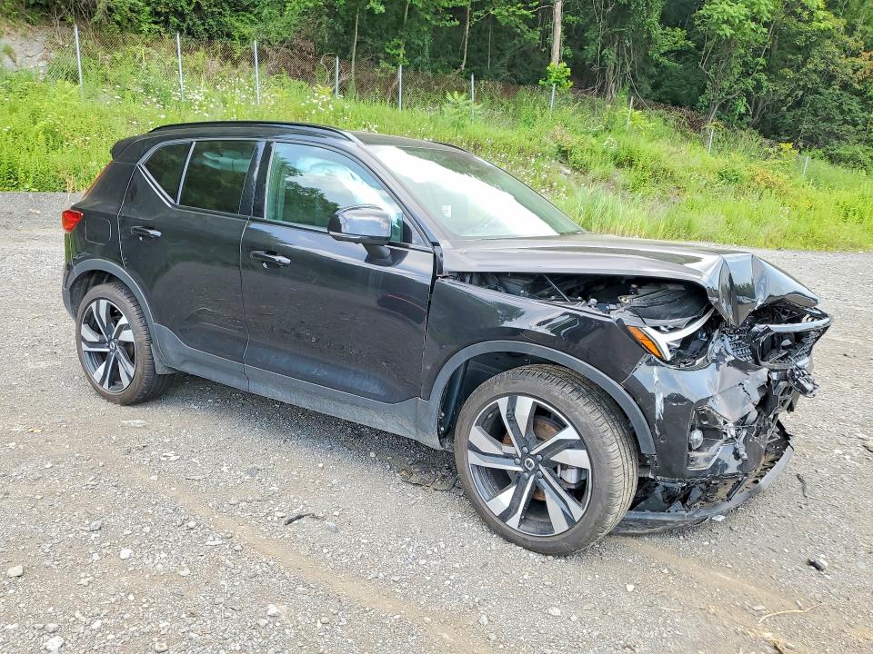 2024 Volvo Xc40 VIN YV4L12UM8R2379914 COPART salvage auction — FRONT END, Ny - Mv-907A Salvage Certificate, sold $7,500 on 2026-08-12 (photo 4)