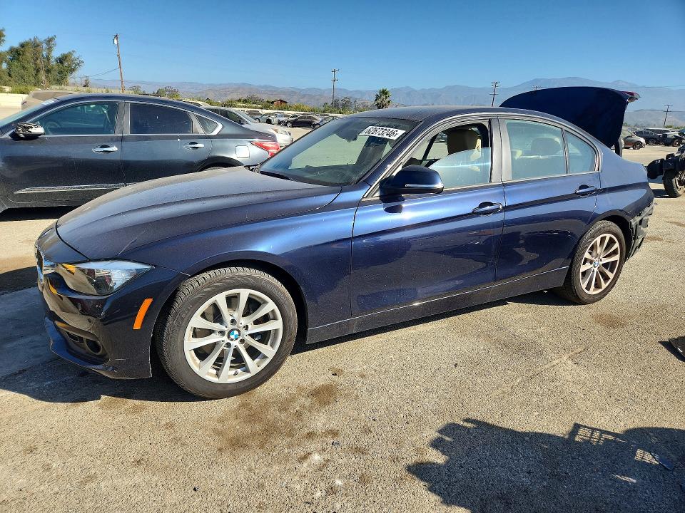 2017 BMW VIN WBA8E1G3XHNU18751 COPART salvage auction — REAR END, Ca - Salvage Certificate, sold $3,900 on 2026-08-14 (photo 1)