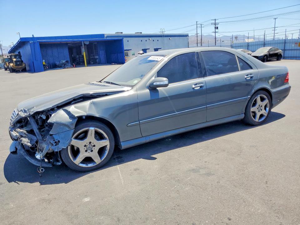 2004 Mercedes-benz S class VIN WDBNG70J14A412803 COPART salvage auction — FRONT END, Ca - Salvage Certificate, sold $375 on 2026-07-27 (photo 1)