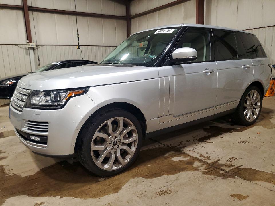 2013 Land rover RANGE ROVER VIN SALGS2DF6DA123023 COPART salvage auction — REAR END, Pa - Certificate Of Salvage, sold $4,050 on 2026-07-28 (photo 1)