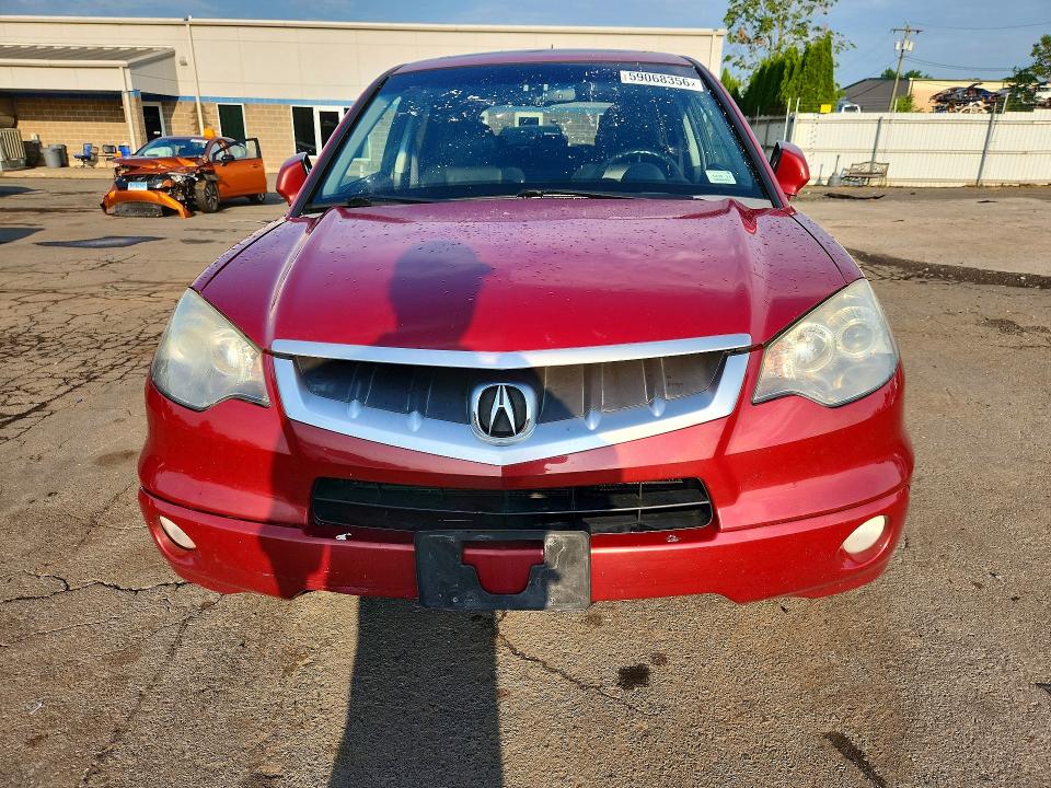 2008 Acura Rdx VIN 5J8TB18288A002671 COPART salvage auction — REAR END, CT - CERT OF TITLE-SALVAGE, sold $475 on 2026-07-10 (photo 5)