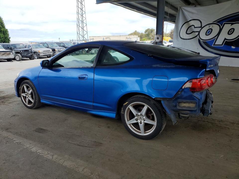 2005 Acura Rsx VIN JH4DC53005S010166 COPART salvage auction — REAR END, CA - SALVAGE CERTIFICATE, sold $850 on 2026-07-16 (photo 2)