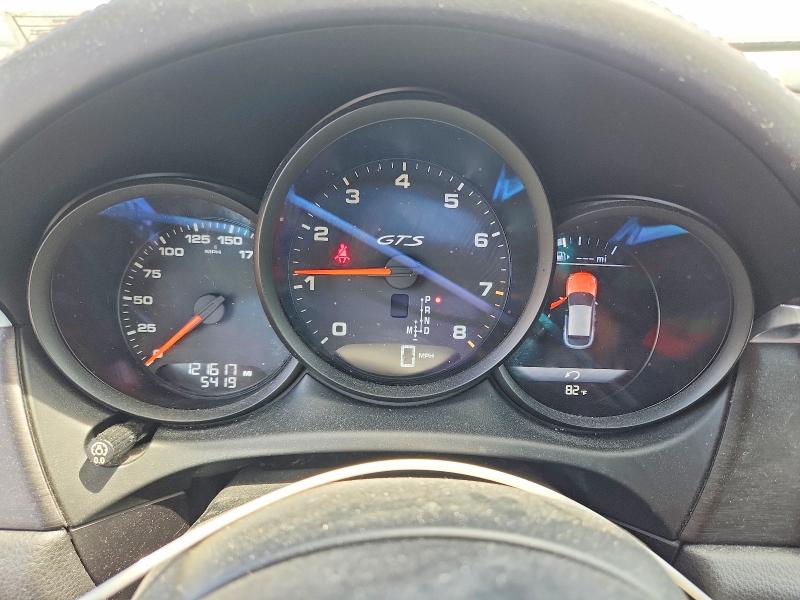 2017 Porsche Macan VIN WP1AG2A55HLB53729 COPART salvage auction — FRONT END, Ca - Dis/Dlr/Exp Only Clean Title (P), sold $125 on 2026-07-28 (photo 9)