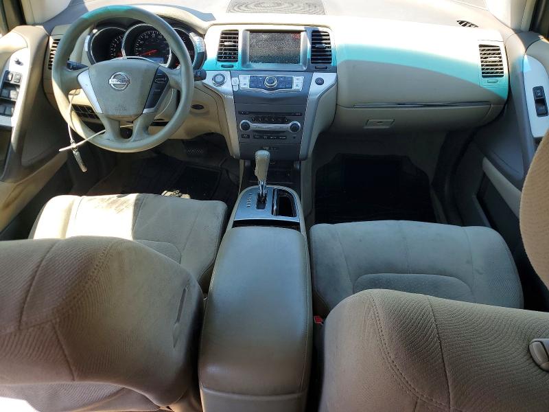2013 Nissan Murano VIN JN8AZ1MW0DW304404 COPART salvage auction — FRONT END, Ny - Mv-907A Salvage Certificate, sold $400 on 2026-07-20 (photo 8)