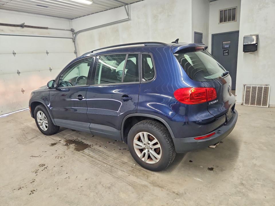 2015 Volkswagen Tiguan VIN WVGAV7AX0FW595475 COPART salvage auction — REAR END, WV - CERTIFICATE OF TITLE, sold $775 on 2026-08-13 (photo 2)