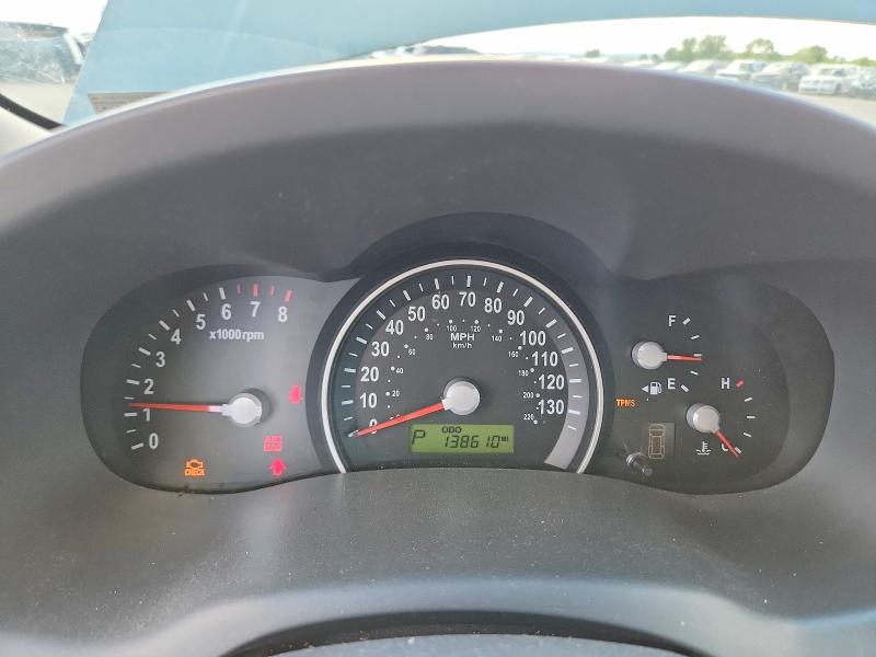 2007 Kia SEDONA VIN KNDMB233276172535 COPART salvage auction — FRONT END, PA - CERTIFICATE OF SALVAGE, sold $1,300 on 2026-07-21 (photo 9)