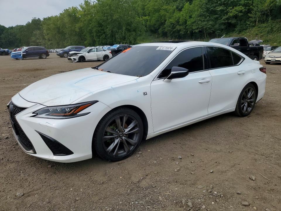 2019 Lexus ES VIN 58ABZ1B15KU050175 — COPART salvage auction photo