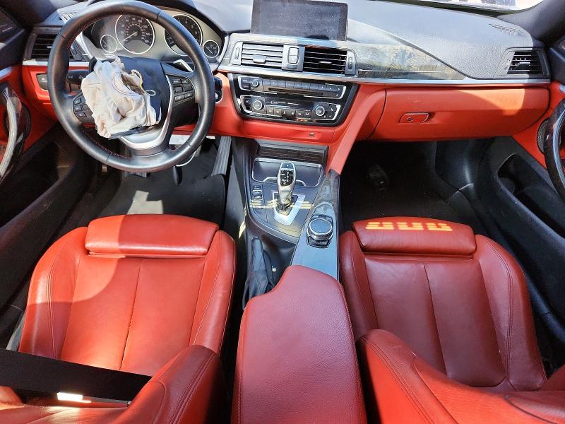 2017 BMW 4er VIN WBA4F7C5XHG787023 COPART salvage auction — FRONT END, Nm - Certificate Of Title, sold $1,500 on 2026-07-30 (photo 8)