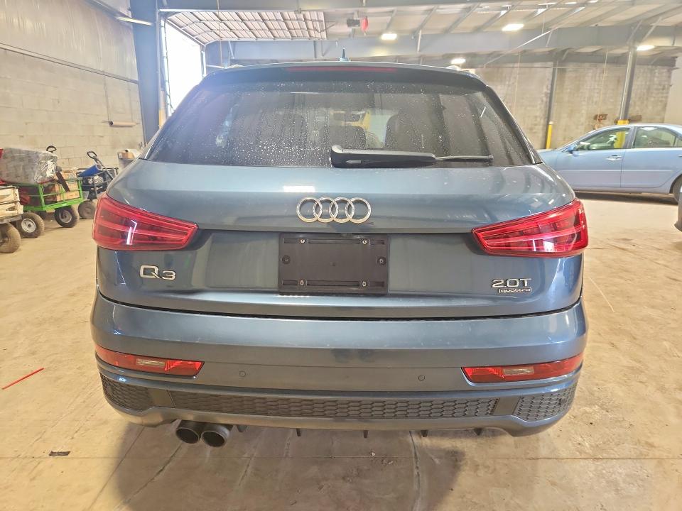 2018 Audi Q3 VIN WA1JCCFS0JR029284 COPART salvage auction — FRONT END, Pa - Certificate Of Salvage, sold $4,000 on 2026-07-22 (photo 6)
