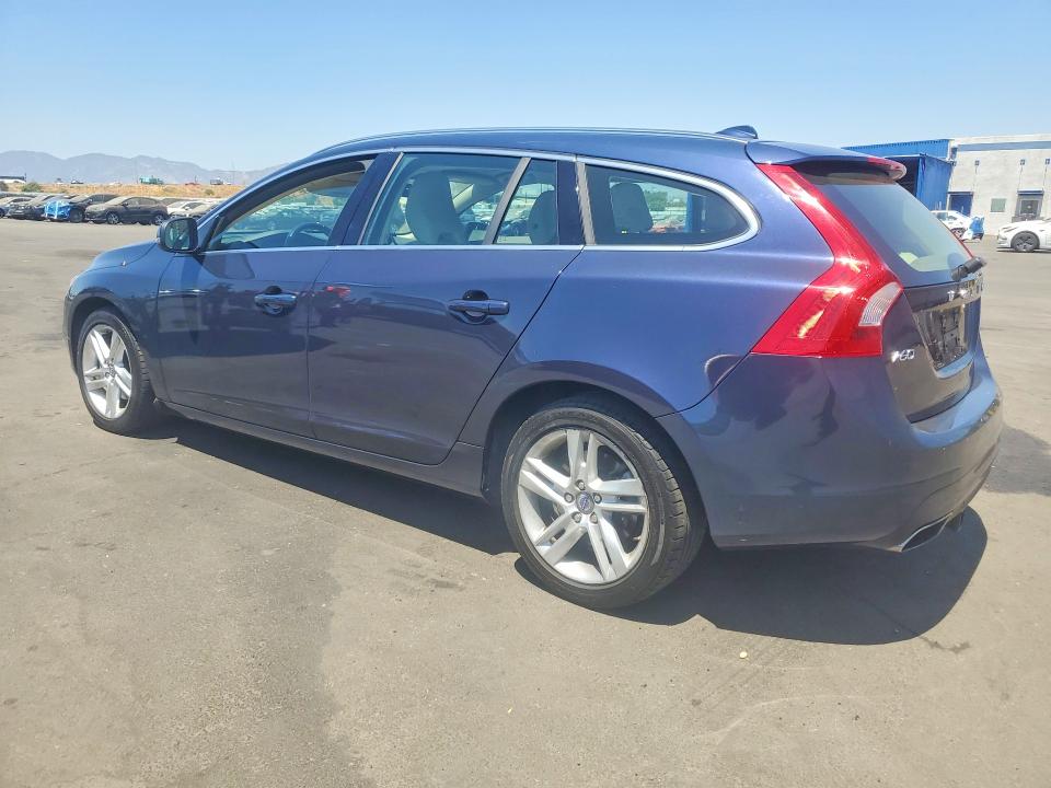 2015 Volvo V60 VIN YV126MED8F1192212 COPART salvage auction — FRONT END, Ca - Salvage Certificate, sold $1,900 on 2026-08-26 (photo 2)