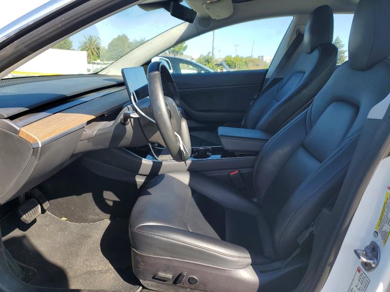 2018 Tesla Model 3 VIN 5YJ3E1EA1JF014773 COPART salvage auction — FRONT END, Ca - Salvage Certificate, sold $3,650 on 2026-07-24 (photo 7)