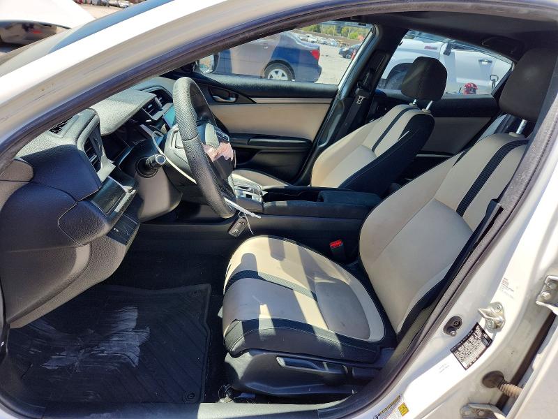 2018 Honda Civic VIN SHHFK7H54JU402621 COPART salvage auction — FRONT END, Ca - Salvage Certificate, sold $550 on 2026-07-22 (photo 7)