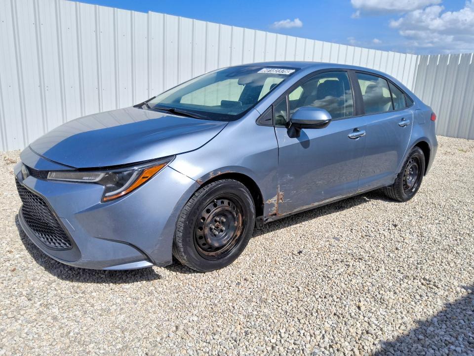 2020 Toyota Corolla VIN JTDEPRAE3LJ056433 COPART salvage auction — SIDE, Fl - Certificate Of Title, sold $700 on 2026-07-28 (photo 1)