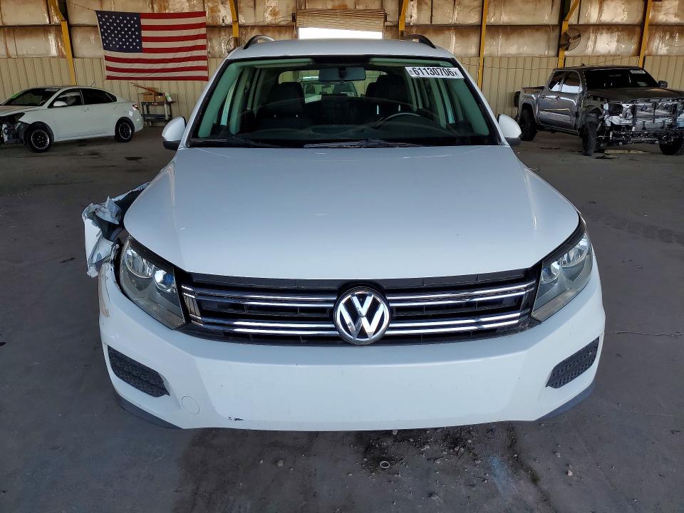 2015 Volkswagen Tiguan VIN WVGAV7AX2FW565345 COPART salvage auction — FRONT END, AZ - CERTIFICATE OF TITLE, sold $1,200 on 2026-07-20 (photo 5)