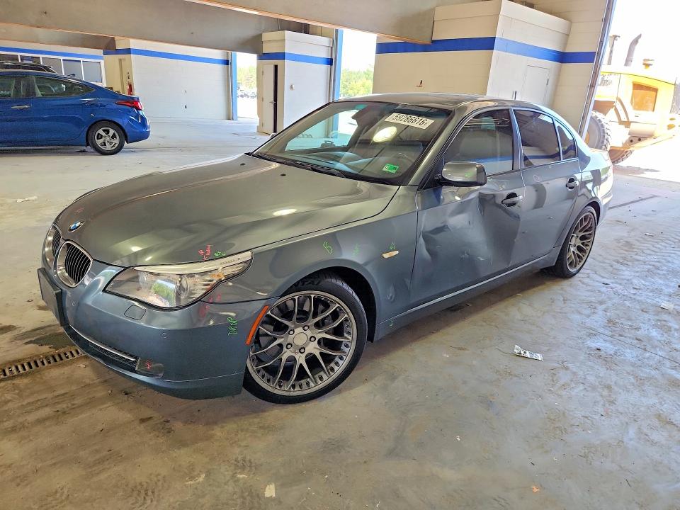 2009 BMW 5 series VIN WBANW13589C163408 COPART salvage auction — SIDE, VA - CERTIFICATE OF TITLE, sold $225 on 2026-07-17 (photo 1)